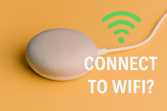 How to connect google home mini speaker to wifi?
