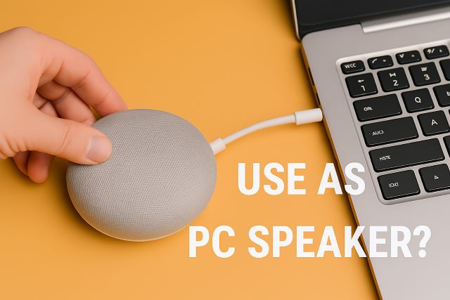 How to Use Google Home Mini as Speaker for PC?