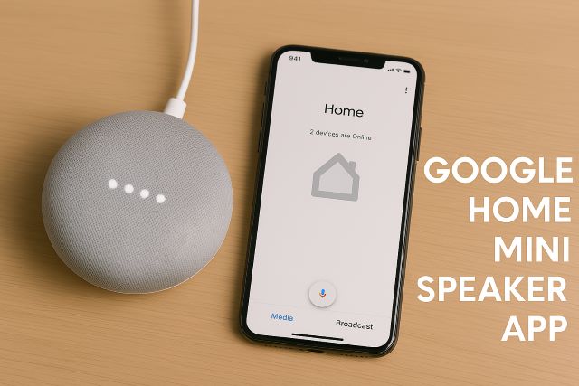 google home mini speaker app